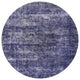 Ahgly Company Indoor Round Mid-Century Modern Area Rugs, 8' Round