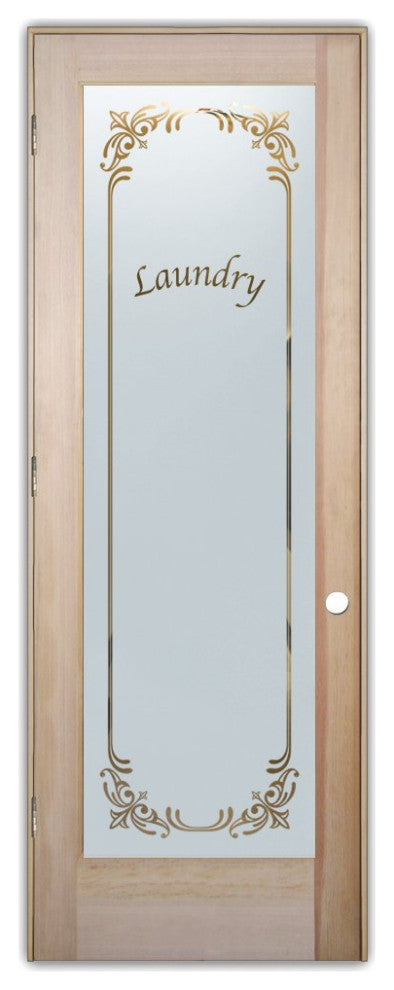 Laundry Door - Lenora - Douglas Fir (stain grade) - 32" x 80" - Knob on...