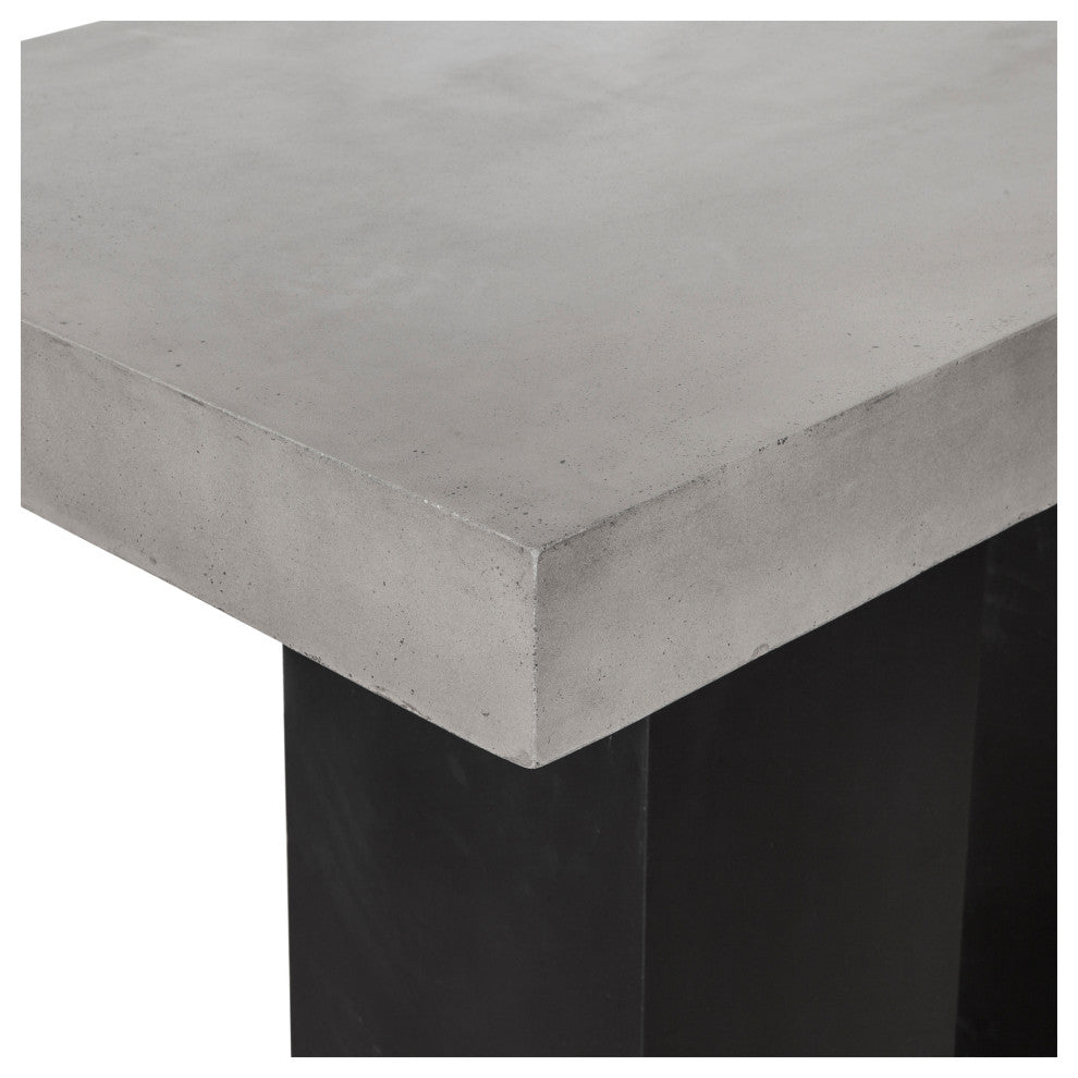 First of A Kind Lithic Outdoor Bar Table