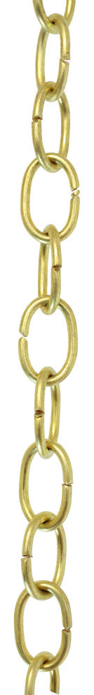 RCH Hardware Brass Loop Chandelier Chain, Various Finishes, Acid Dipped, U18