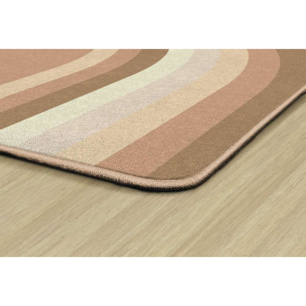 Flagship Carpets CA2017-44SG Simply Stylish Boho Rainbow Neutral Rainbow