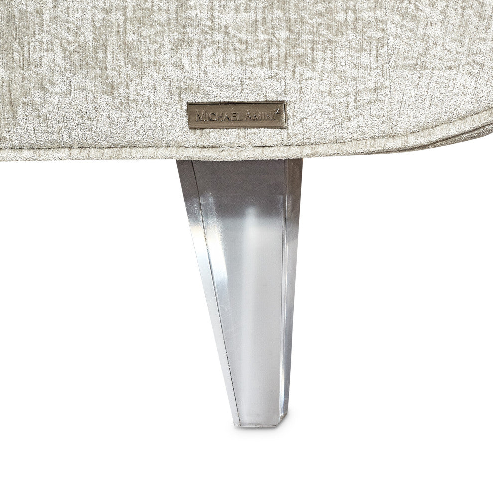 Lanna Armless Chaise - Storm/Silver Mist