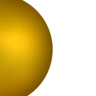 Vickerman N592046Dmv 8" Medallion Gold Matte Ball Ornament