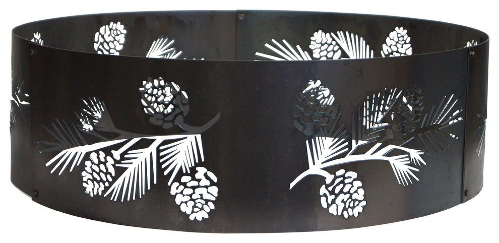 Pine and Bough Fire Ring, 30", 30