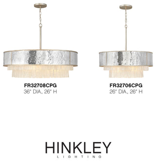 Reverie 8-Light Chandelier in Champagne Gold