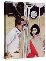 "Handsome Samaritan" Painting Print on Wrapped Canvas