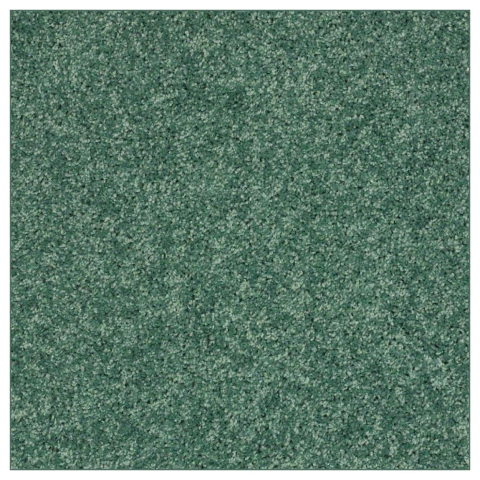 Kids Crazy Carpet Home & School Area Rugs, People Pet Friendly, Shamrock, Square 9x9'