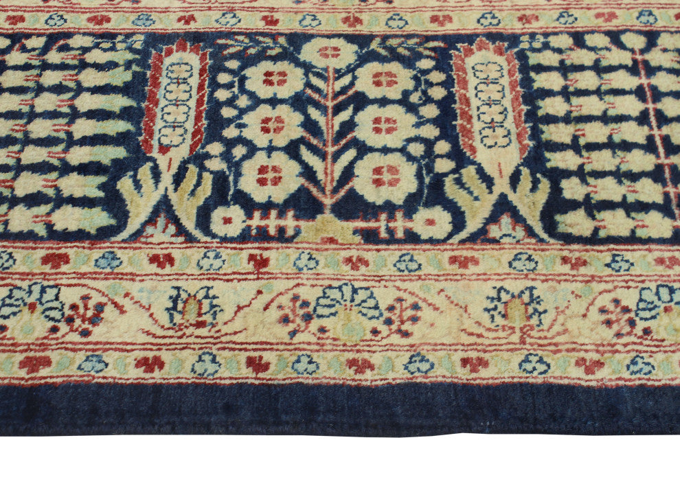 Pak-Persian Cromwell Navy /Beige Rug, 7'10x10'0