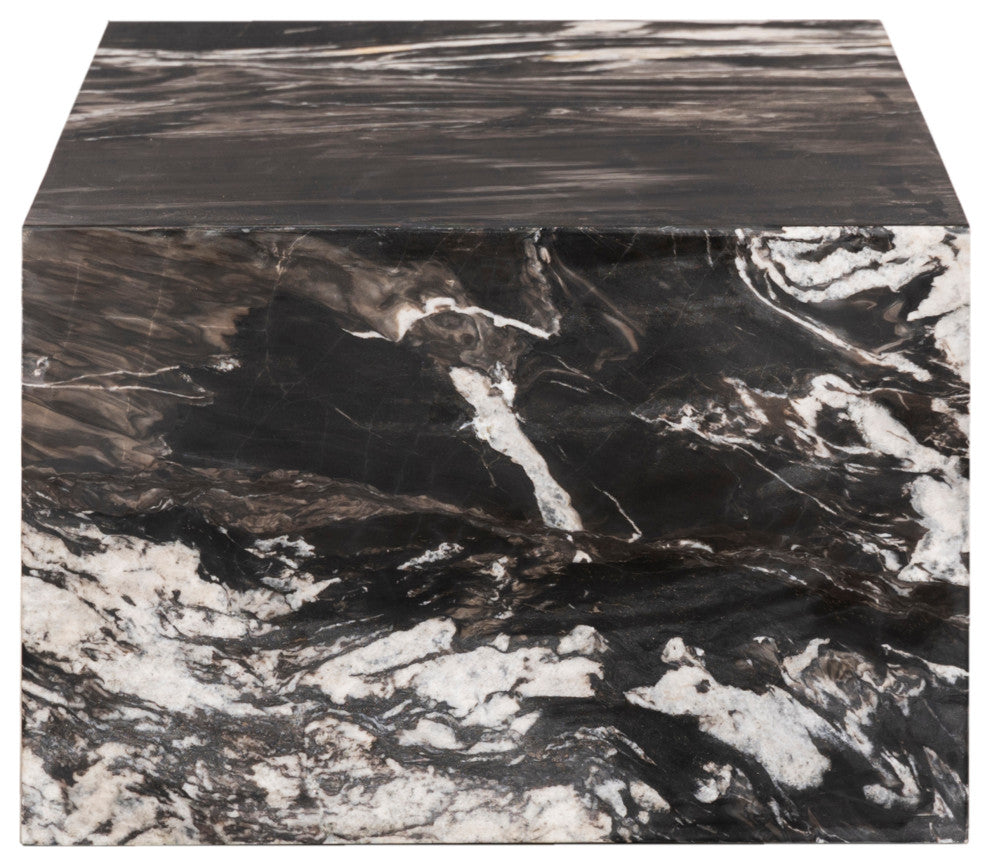 Canova Marble Coffee Table, Black, Coffee Table