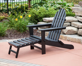Ivy Terrace Classics Ultimate Adirondack Chair, Slate Gray