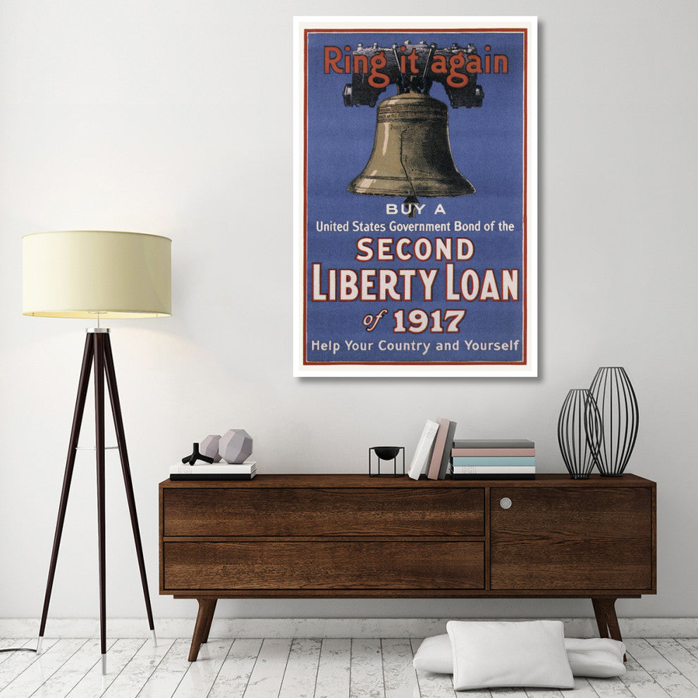 "WWI: Ring It Again" Digital Paper Print, 42"x62"