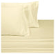 600 TC 100% Long Staple Cotton Sheet Set, Ivory, King