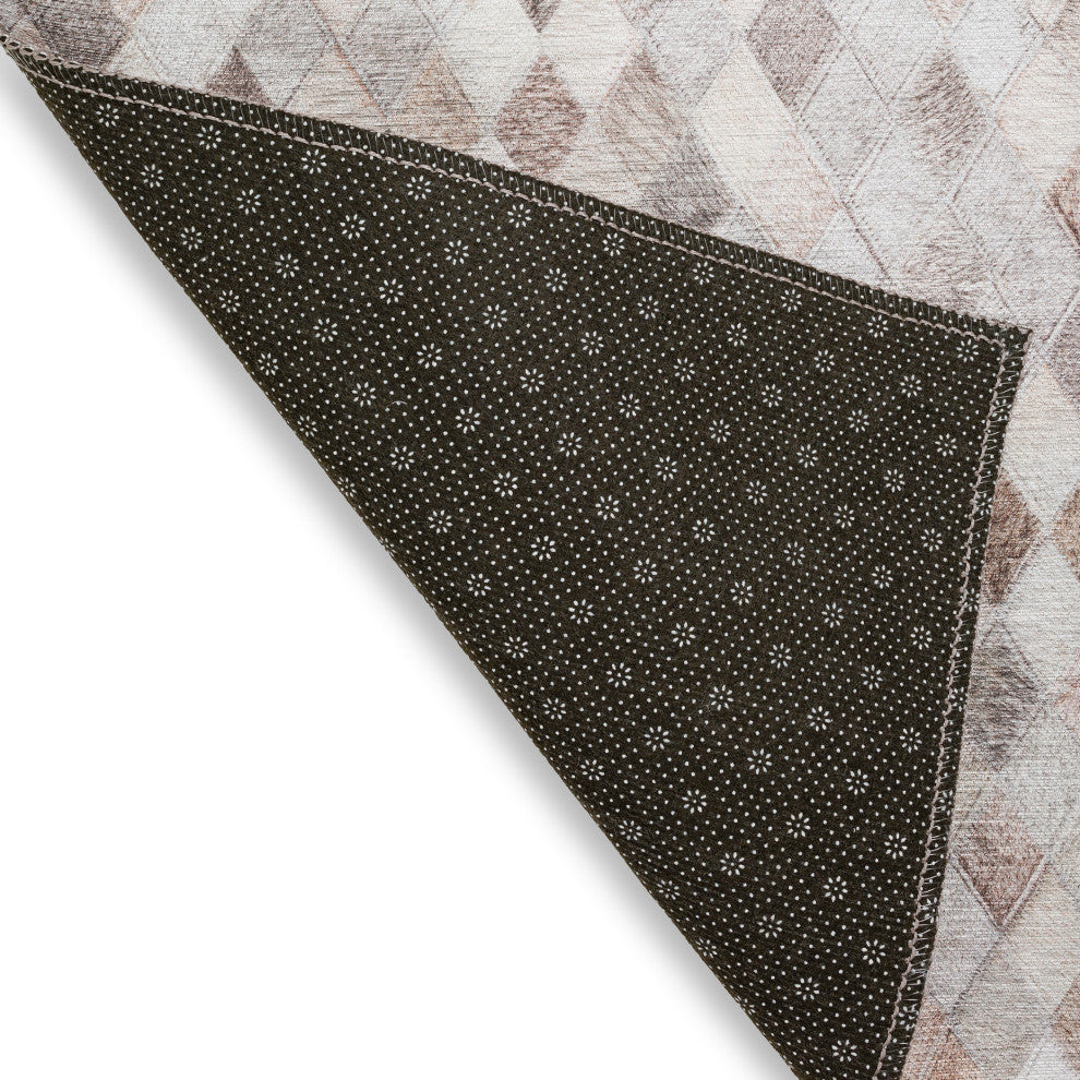 Indoor/Outdoor Stetson SS6 Flannel Machine Washable 10' x 10' Round Rug