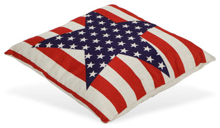 Americana Stars and Stripes Decorative Pillow