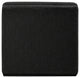 Ollie Black Boucle Fabric Chair, Black, Armless Chair