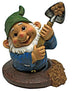 Shoveling Sam The Garden Gnome Statue