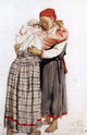 Ilia Efimovich Repin Two woman Wall Decal