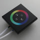LED Phone Controlled Musical Shower System, Matte Black A - Phone Control Light