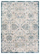 Surya Quatro QUA-2313 9'x12'3" Rug, Light Gray/Sage/White/Metallic - Gold/Teal