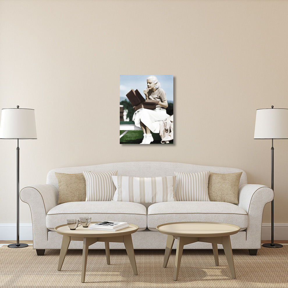 "Jean Harlow" Stretched Canvas Giclee by Hollywood Photo Archive, 28x36"