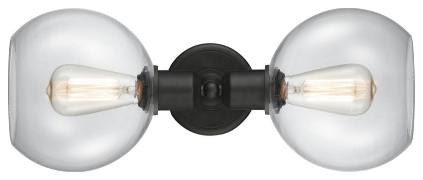 Sphere 2-Light Bath Vanity-Light Oil Rubbed Bronze