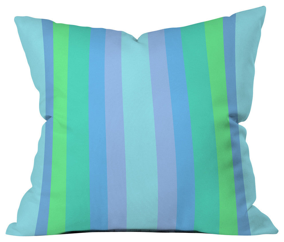 Lisa Argyropoulos Caribbean Cool Outdoor Throw Pillow