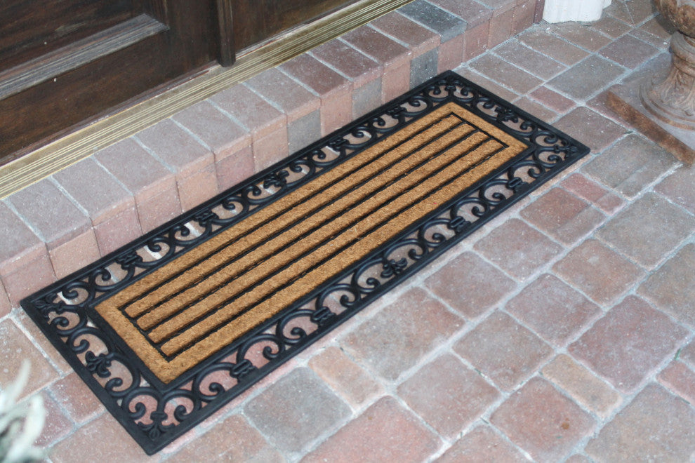 A1HC First Impression Clarence 18"x48" Coir Doormat