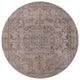 Ahgly Company Indoor Round Mid-Century Modern Area Rugs, 5' Round