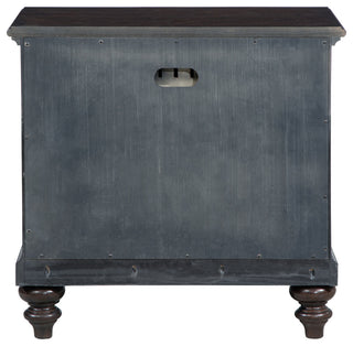 Andover 1-drawer Nightstand Bedside Table Dark Oak