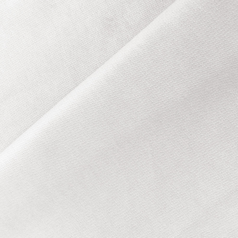 Williams Full Nail Button Wingback Headboard, Mystere Snow