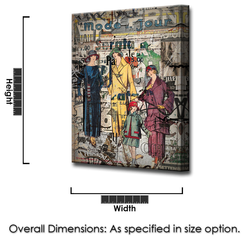 Ready2HangArt ''Urban Fashion XI'' Canvas Art, 30" Hx20" W