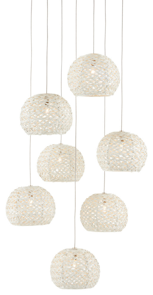 Piero Multi-Drop Pendant, 7-Light