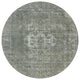 Ahgly Company Indoor Round Mid-Century Modern Area Rugs, 7' Round