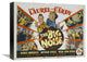 "Laurel & Hardy - The Big Noise, 1944" Canvas Giclee, 16"x12"