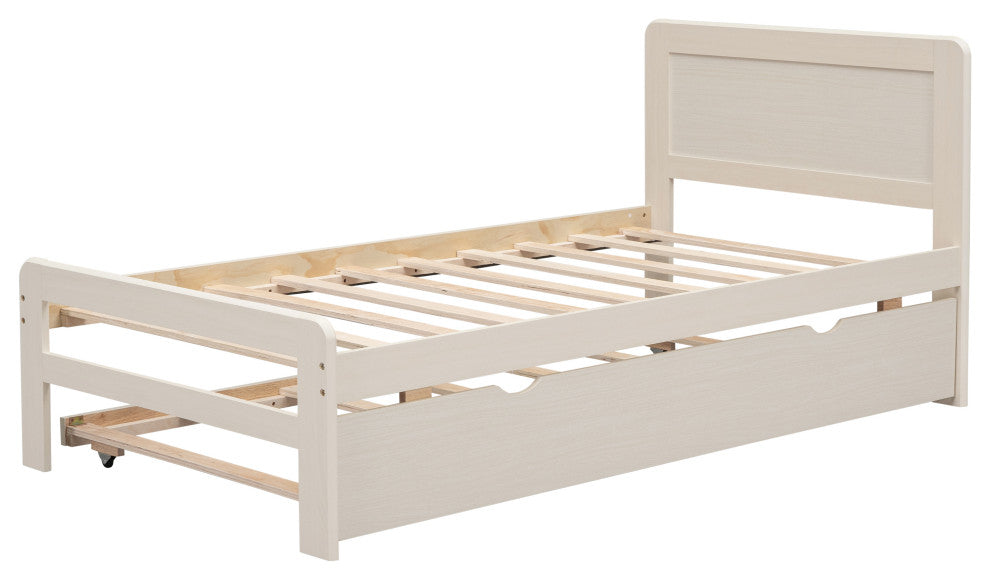 Gewnee Modern Design Twin Size Platform Bed Frame
