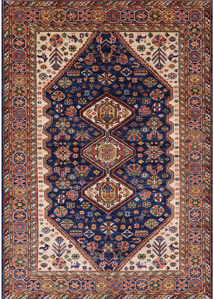Ahgly Company Indoor Rectangle Mid-Century Modern Area Rugs, 2' x 5'