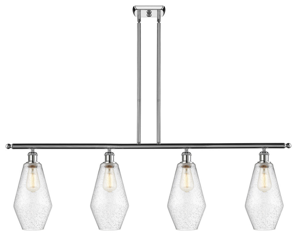 Innovations 516-4I-PC-G654-7-LED 4-Light Island Light, Polished Chrome