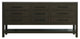 Home Living 72" Double Bathroom Vanity, Mocha Brown