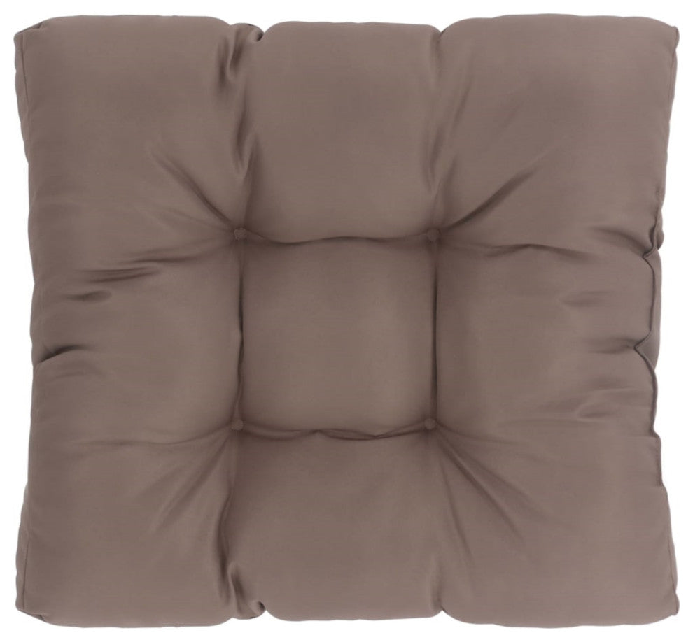 Vidaxl Garden Seat Cushion Taupe 31.5"x31.5"x3.9" Fabric