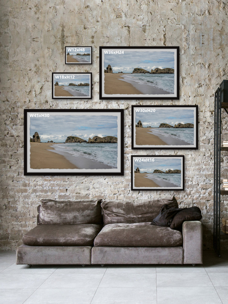 "Ride the Tides" Framed Painting Print, 24x16