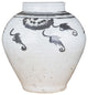 Black Longevity Wide Top Jar