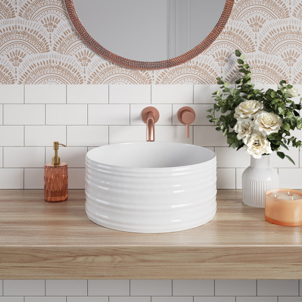 Adour 16'' Vessels Sink, White