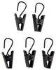 Clips With Hooks, Set of 24, Black