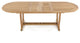 11-Piece Outdoor Teak Dining Set: 117" Masc Extn Oval Table, 10 Osbo Arm Chairs