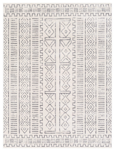 Surya Roma ROM-2328 9'x12'3" Rug, White/Light Gray/Medium Gray