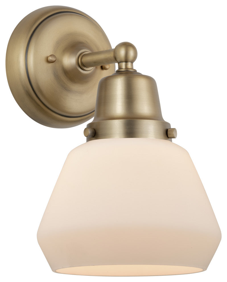 Innovations 623-1W-BB-G171 Fulton 1 Light 11" Sconce, Brushed Brass