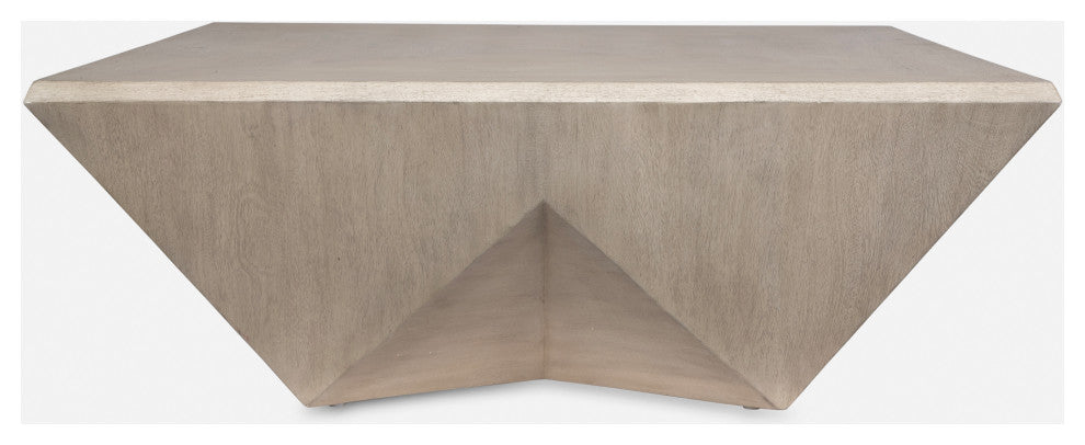 Uttermost Collins Modern Light Gray Coffee Table
