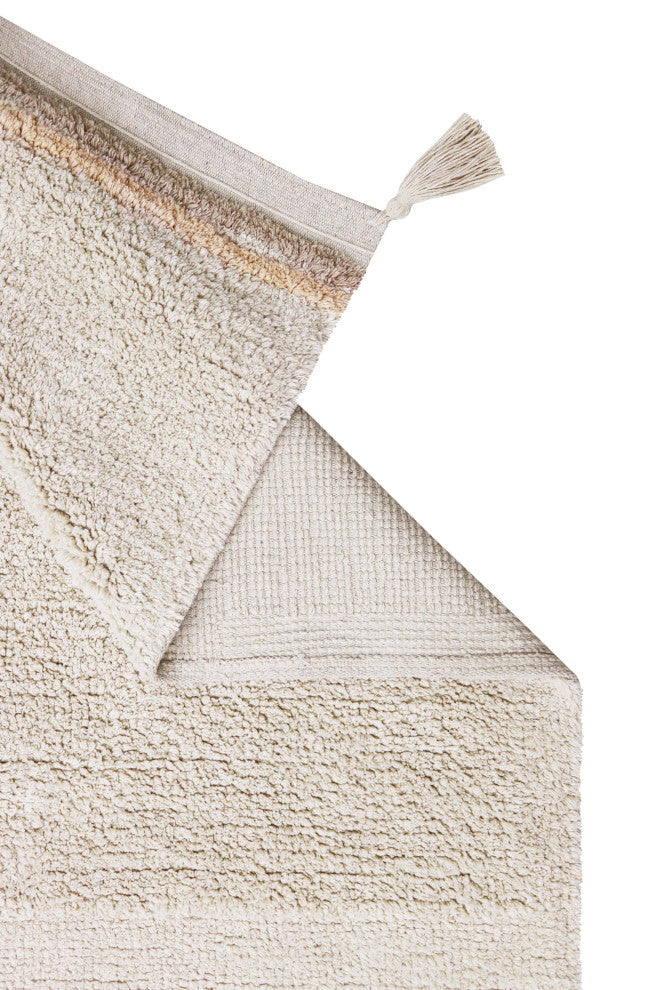 Bloom Natural Machine Washable Kids Rug, 6'7"x9'10"