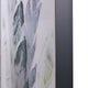 Colorful Palms I Art Print on Canvas- Hunter Green, Dark Blue, Pastel Framed