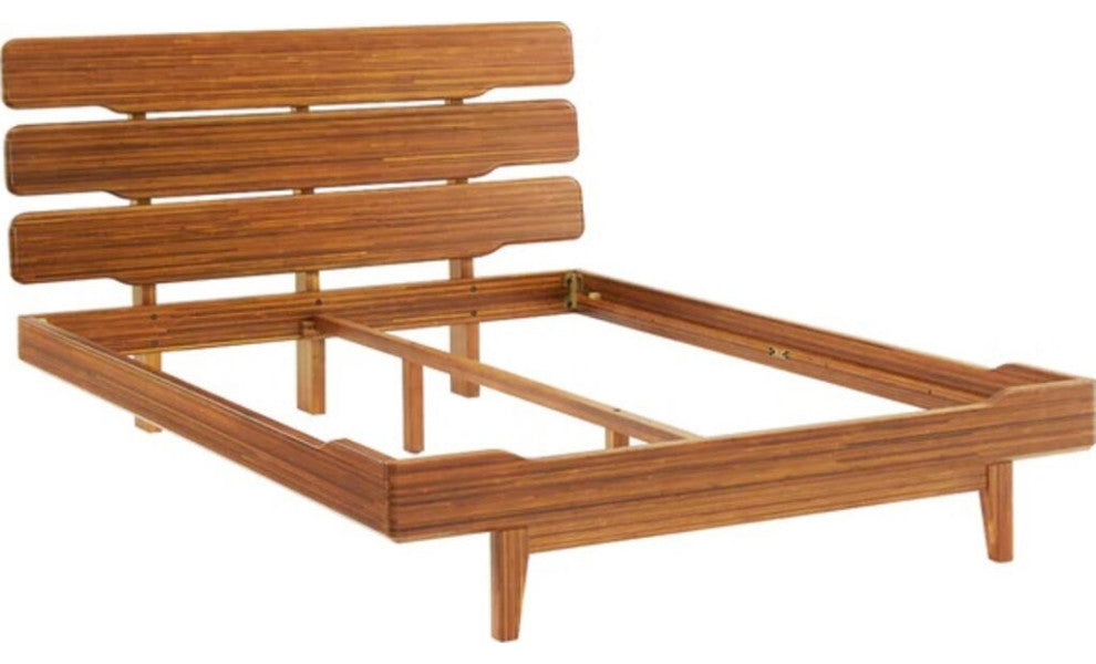 Greenington Currant Platform Bed - Amber